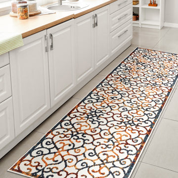 Atrani Scroll Trellis Indoor/outdoor Area Rug